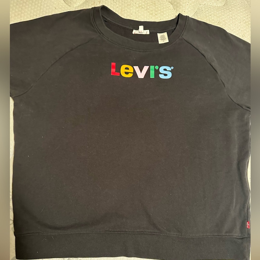 Levi’s rainbow sweater L
